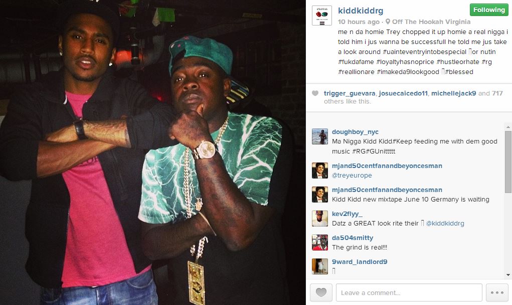 Kidd Kidd Trey Songz IG