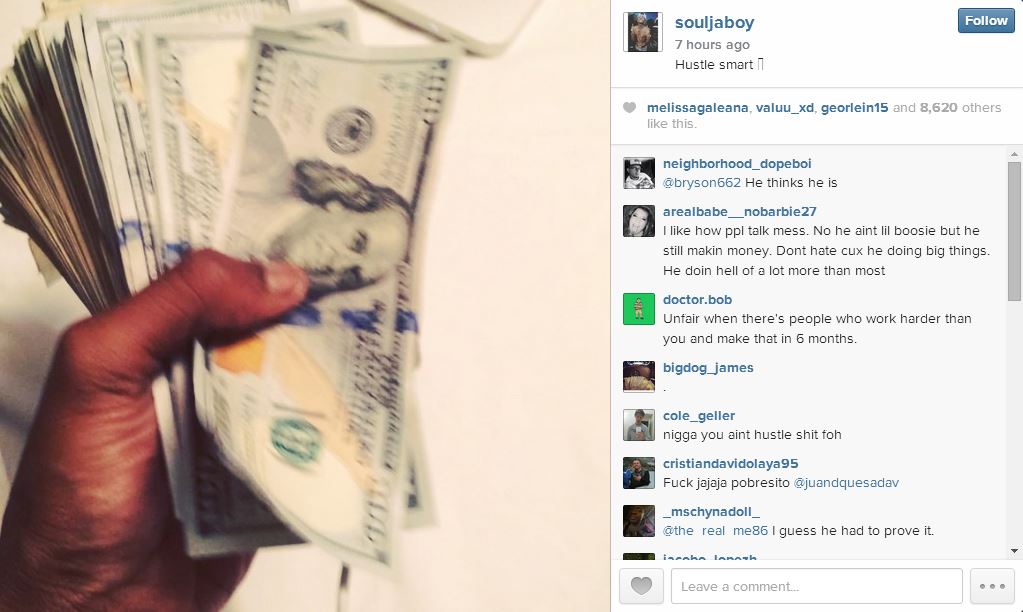 Soulja Boy cash 1
