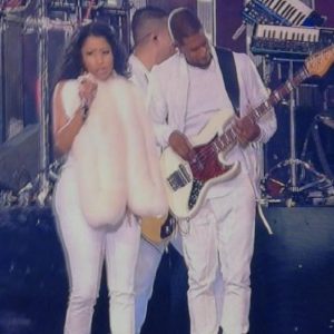 Usher Nicki Minaj booty