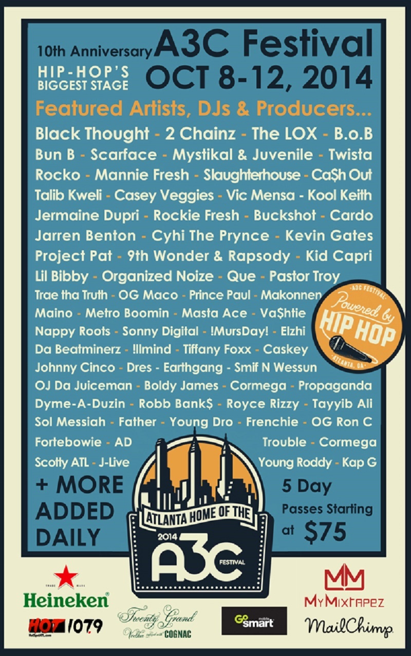 A3C2k14lineup