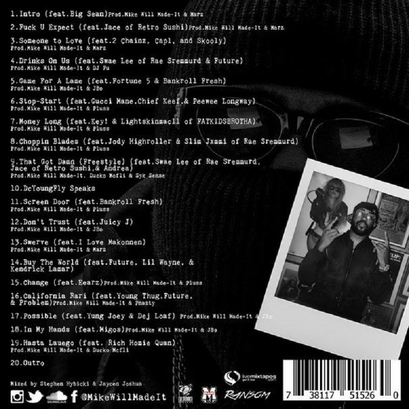 Ransom Mike WiLL track listing