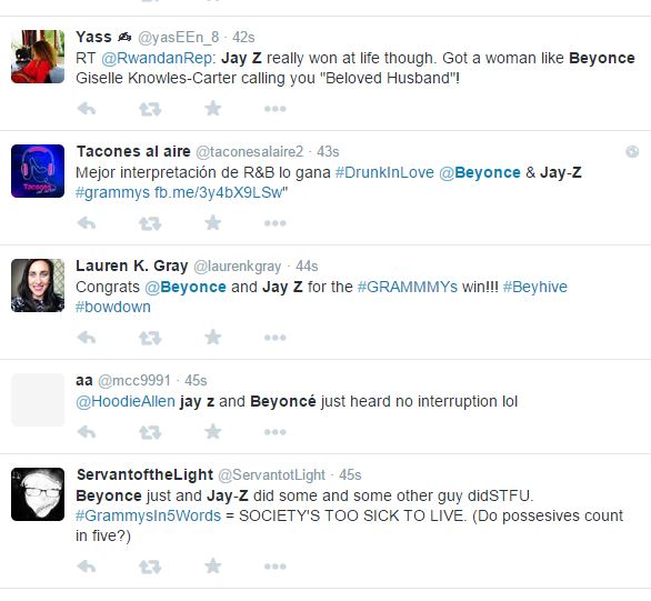 Beyoncejayzgrammys8