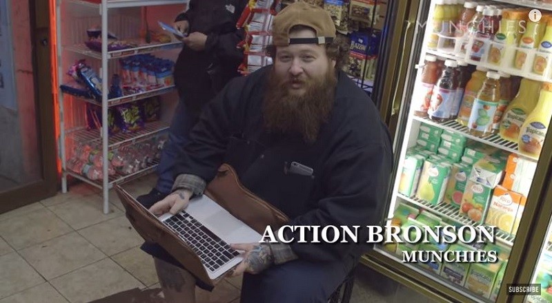 Actionbronsonmunchiesvid