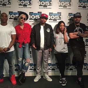 Charles Hamilton Rita Ora Breakfast Club
