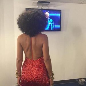 Tracee Ellis Ross red