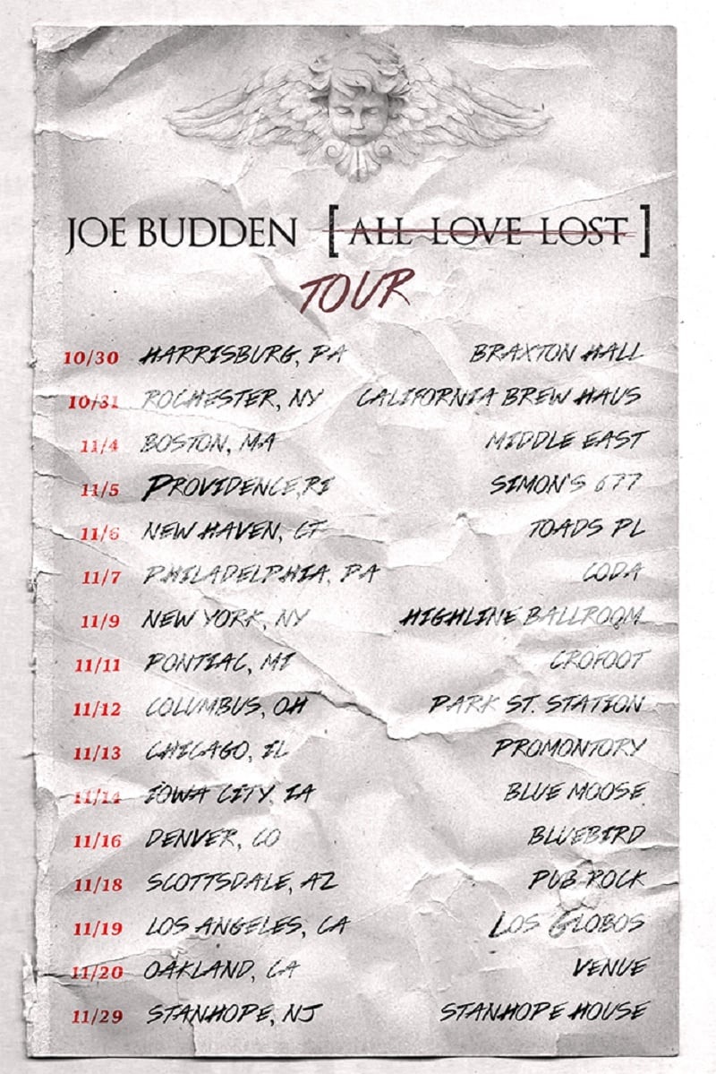 Joebuddenalllovelosttour