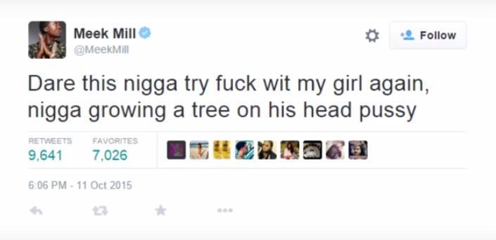Meekmilltheweeknddisstweet
