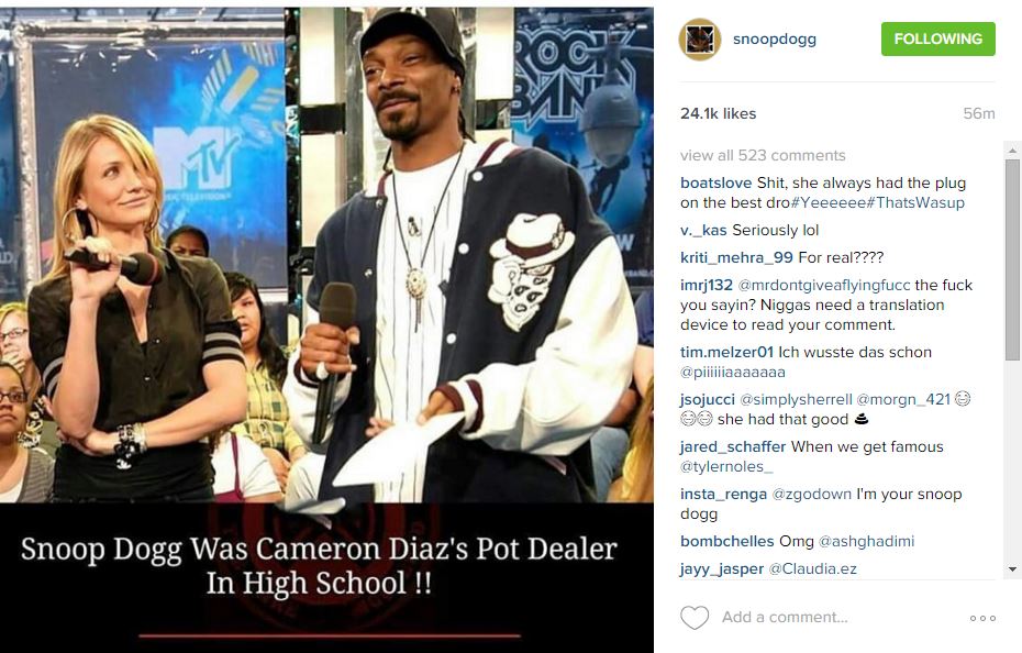 Snoopdoggcamerondiazig