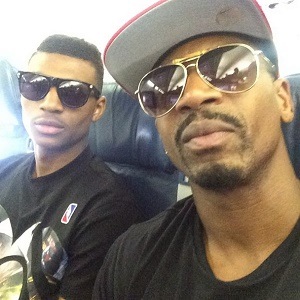 Stevie J and son