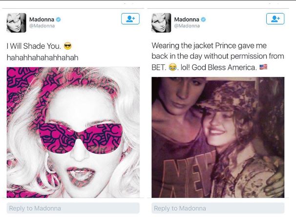 Madonnavsbettweet