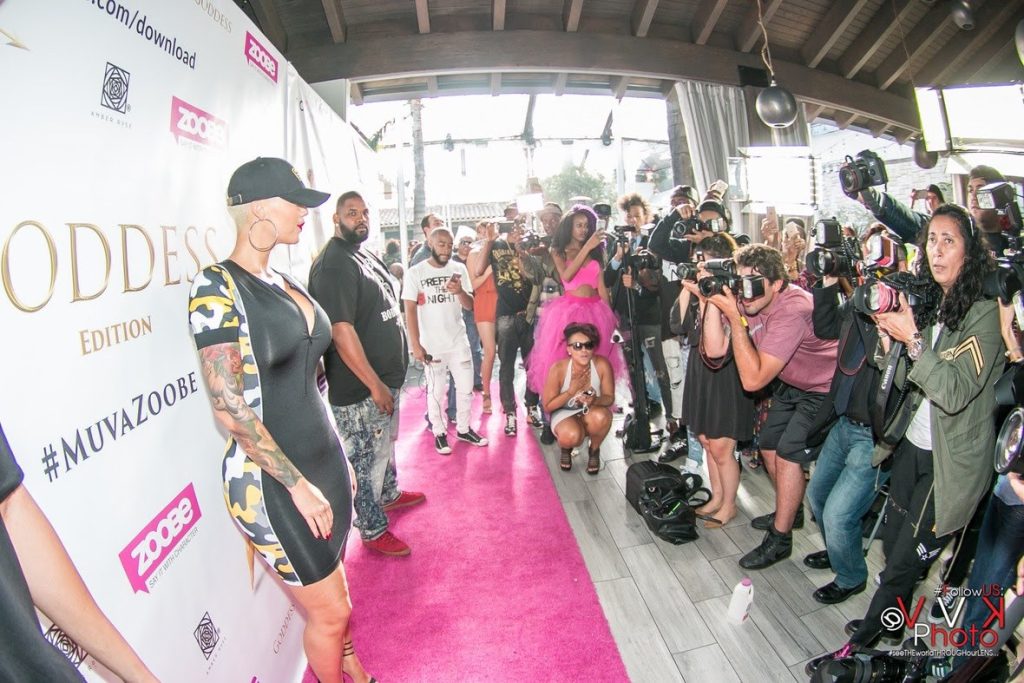  Amber Rose Zoobe Goddess Launch Party