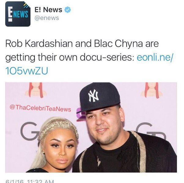 Blacchynarobrealityshowtweet