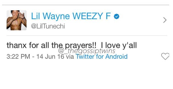 Waynehealthtweet