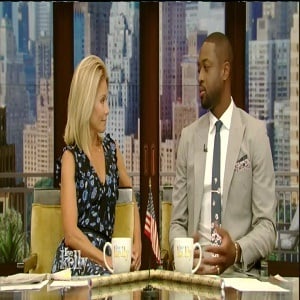 Dwyane Wade Kelly Ripa