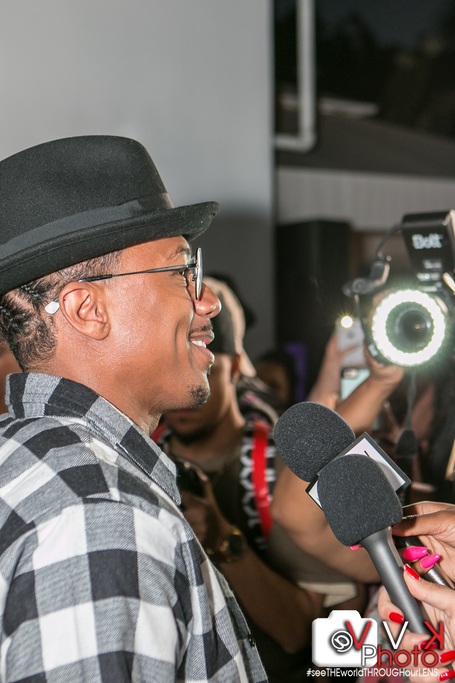Nick Cannon Press Frenzy