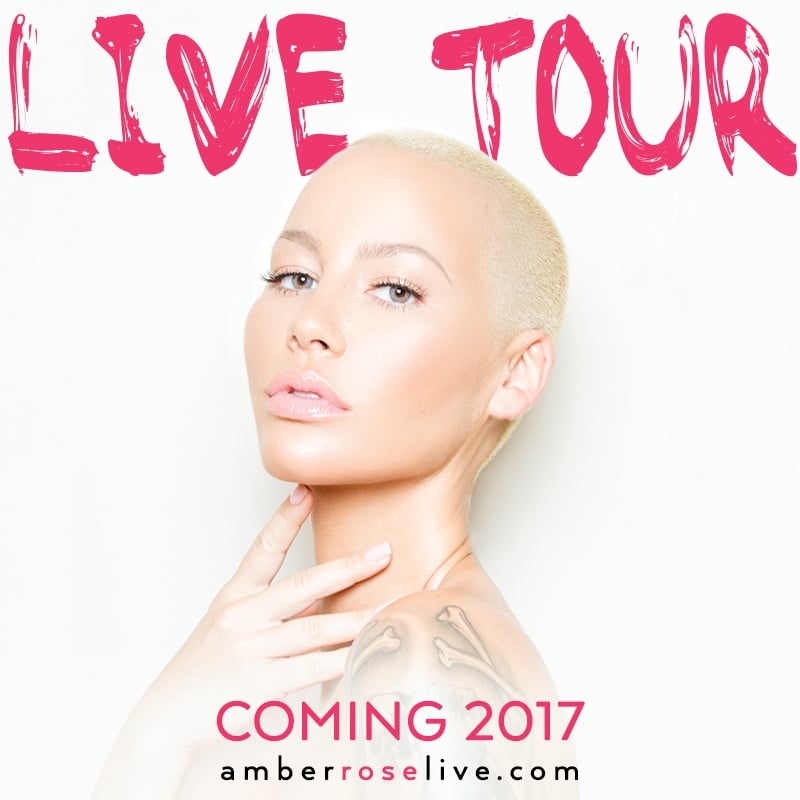 Amber Rose Tour Flyer