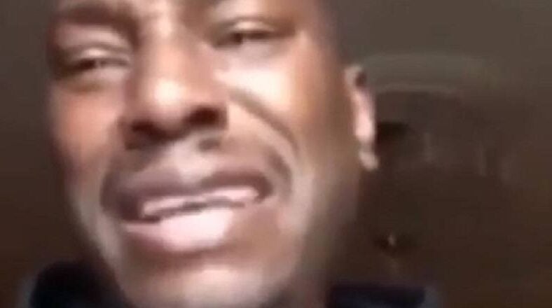 Tyrese breaks down crying in Instagram video