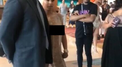 Alexis Sky wore revealing top at the BET Awards