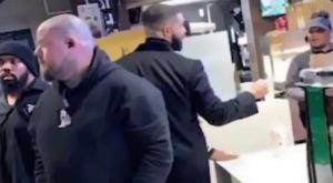 Drake gifts two McDonald's employees with $10,000 apiece.