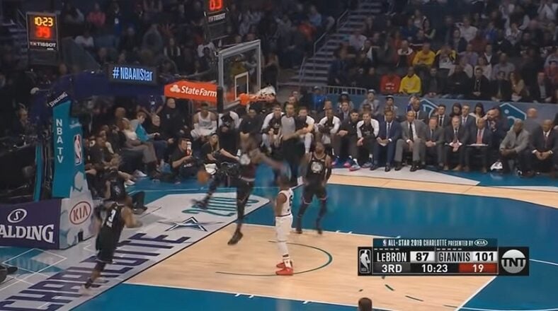 Dwyane Wade lob to LeBron James brings back Miami Heat memories