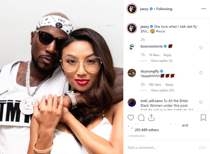 Jeezy goes public with Jeannie Mai, shares romantic IG photos