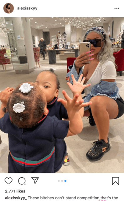 Alexis Skyy Post Photos Of Her And Her Daughter With Fetty Wap Ari Responds