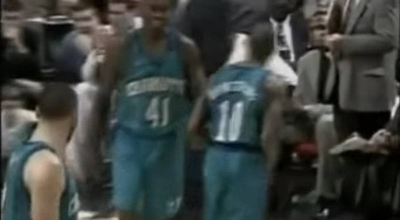 BJ Armstrong, former Chicago Bulls' player, led the Charlotte Hornets to a Game 2 win, in the second round of the NBA Playoffs, defeating Michael Jordan's Bulls in Chicago.