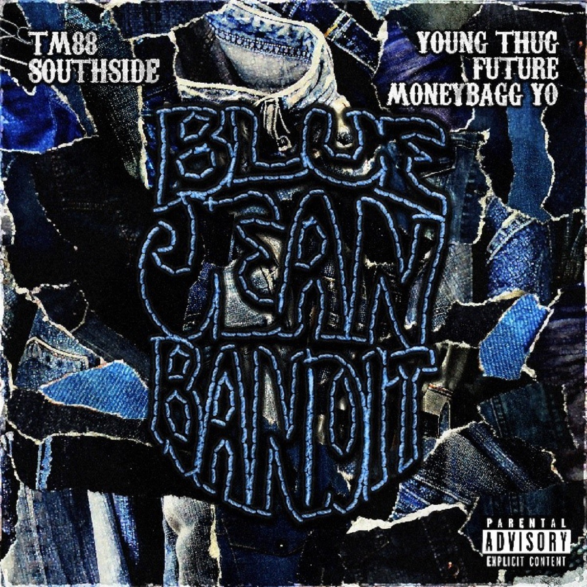 TM88, Southside, and Moneybagg Yo release "Blue Jean Bandit" single, featuring Young Thug and Future.