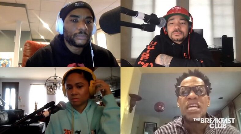 D.L. Hughley talks to "The Breakfast Club," consisting of DJ Envy, Angela Yee, and Charlamagne Tha God. The discussion was about voting in election 2020, Coronavirus COVID-19, Tiger King, and much more.