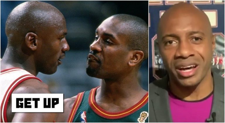Jay Williams reacts to Michael Jordan laughing at Gary Payton, when he talked about how well he guarded Jordan, in Games 4 and 5 of the 1996 NBA Finals, when Jordan's Bulls defeated Payton's Sonics, in six games.