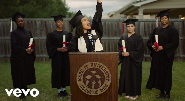 Teyana Taylor releases "Made It" music video, honoring the high school class of 2020 graduates.