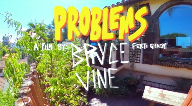 Bryce Vine releases music video for "Problems," his new single.