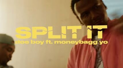 Doe Boy releases the music video for his single, "Split It," featuring Moneybagg Yo.