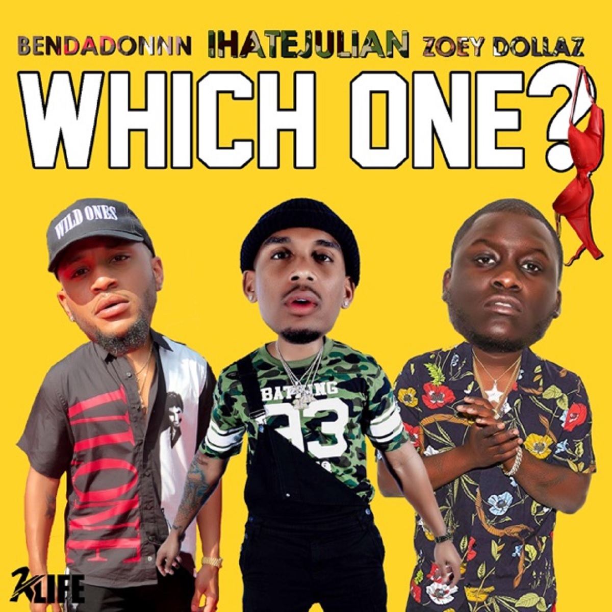 iHateJulian delivers his single, "Which One?," featuring Zoey Dollaz and BenDaDonnn.