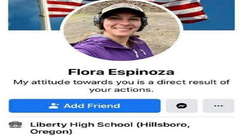 Flora Espinoza is the school nurse for Liberty High School, in Hillsboro, Oregon. But, she put the whole Beaverton School System on blast, due to their stances on racial tensions. She took offense with the school system's stance on race, saying it caters to people of color (black) and that racism exists towards all races. While saying she would homeschool her children, she said black kids are not oppressed, Black Lives Matter funds the Democratic Party, and that her children should not have to feel bad, due to their skin color.