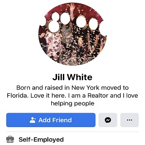 Jill White is a well-known realtor, in the Fort Walton Beach, Florida area. Recently, a man posted a meme on Facebook, with one image being Michelle Obama dancing, with Melania Trump in an image beside her, posing, and the man asked "what's difference?." The realtor, Jill White said the difference is that "class not ass is in the White House again."