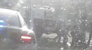 A woman was driving through Little Rock, Arkansas, when she saw the police arresting a black man. Tasering him, the woman went live, from Facebook, to show what was going on. While tasering the man, who was already on the ground, the police shot the man.