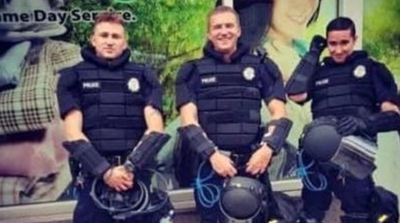 Tommy McClay, a Denver police officer, makes fun of the protests, with his Instagram post. He took a photo with two other officers, but was controversial with his caption. This caption reads "let's start a riot," making light of what is going on around the country.