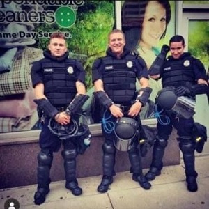 Tommy McClay, a Denver police officer, makes fun of the protests, with his Instagram post. He took a photo with two other officers, but was controversial with his caption. This caption reads "let's start a riot," making light of what is going on around the country.
