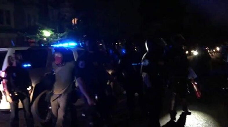 Richmond, Virginia police officers arrived to a scene, and immediately made things worse. Paramedics, on the scene, were treating a young woman, but the paramedic got arrested. The girl being treated, meanwhile, was shoved into the payment and pepper-sprayed.