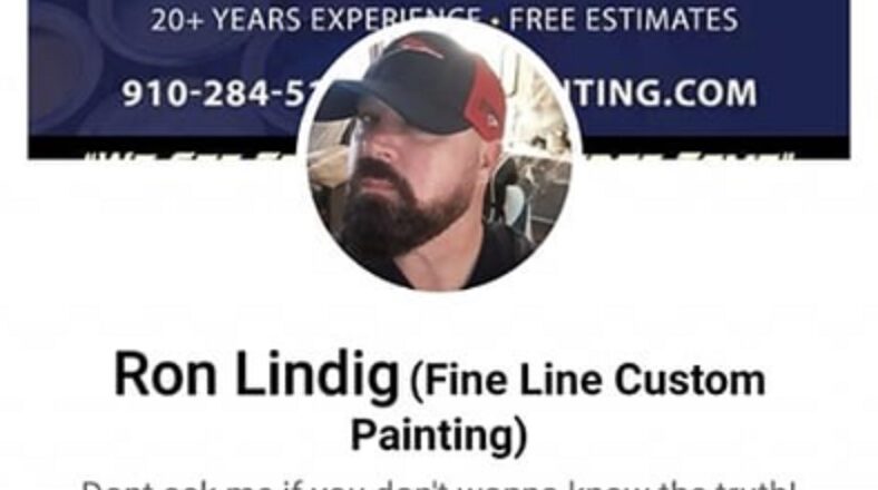 Ron Lindig, local Jacksonville, North Carolina business owner, CEO of Fine Line Custom Painting, makes racist remarks on Facebook. After a woman suggests a peaceful protest, he tells her to go back to the motherland, where she came from. After receiving backlash, Lindig responded by insulting black people, motherf*ckers and thieves.