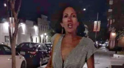 In San Diego, a young black man was being harassed by an older white woman. The woman repeatedly calls the man a "f*cking n*gger," repeatedly, after he said he called a cab for her. Continuing her tirade, she tells the young man he's going against God, while mocking him, as he asks her to leave him alone, following him, as he asks her to stop, she says she isn't following him.
