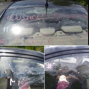 Angel Goodwitch is a woman from Kalamazoo, Michigan, who is fighting for the cause. She has essentially dedicated her car to the Black Lives Matter movement, writing on her vehicle to demand justice, using hashtags, and writing names of victims on her vehicle. Having issues with her clutch, Goodwitch took her car to an Otto Kihm auto shop, where her vehicle was supposed to have been fixed in six hours, but they held her car for eight days, and when she got it back, the writing was erased from her car, and she shared this to Facebook.