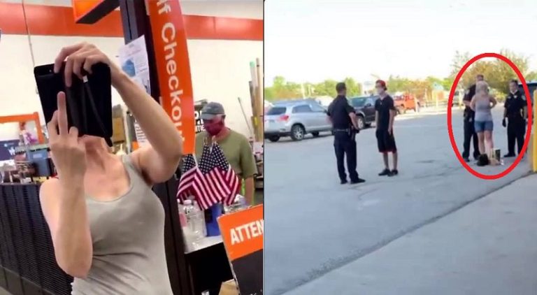 Two days ago, a video went viral of an Illinois white woman taunting, and even hitting a black woman who was filming her. All of this was over an argument, which took place before the filming, leading to the woman, later identified as 54-year-old, Teri A. Hill, hiding her face behind her camera, and flipping the people off. Her huge, public, outburst, led to the police being called, arresting Hill for battery.