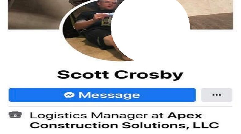 Scott Crosby, Logistics Manager at Apex Construction Solutions, is not a fan of the rioting, going along with the protesting. Most people are not in agreement with the rioting, but some people link this to ANTIFA, unfairly. Not only is Scott Crosby one of those people who blames ANTIFA, but he shared an image from a movie of a Nazi concentration commander, hinting at what he would like to do, asking people if they knew which movie it was from.