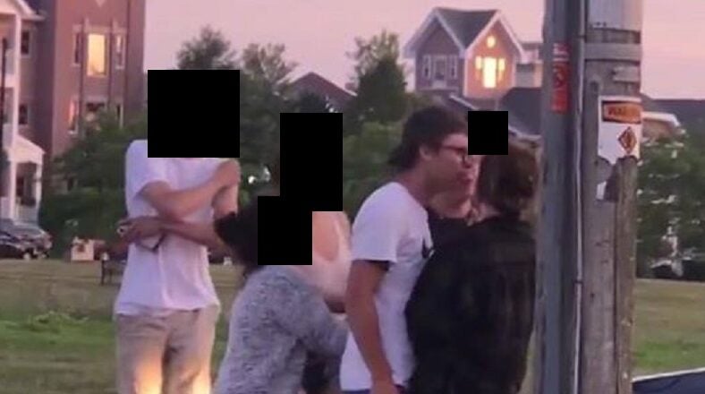 Jeff Martinez, late last week, shared a video of some teenagers fighting. The video showed a teenage boy repeatedly punching a teenage girl. Martinez assumed the teenage boy was Kyle Rittenhouse, the Kenosha shooter, who killed two protesters, and he was confirmed to be right about that, as it was him punching a girl, repeatedly.