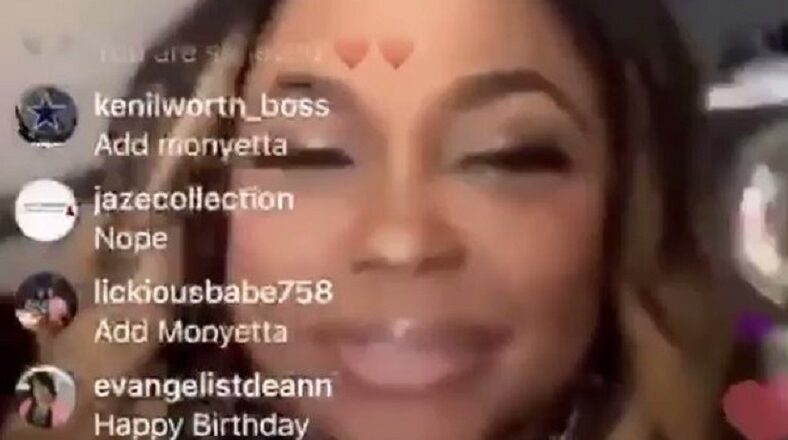 Phaedra Parks was recently on IG Live, and she was feeling a little "loose." Definitely relaxed, Phaedra talked about enjoying being free. She said she could show her breasts, and did just that, exposing her nipple, immediately saying she actually didn't mean to do that.