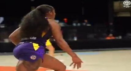 Te'a Cooper goes viral for jiggly booty