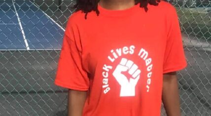 Chita Wright puts Effingham County High School on blast, on Facebook, for their practices. Her daughter was wearing a Black Lives Matter t-shirt, when she tried to attend a school football game, but she was denied entry. Wright was told her daughter's shirt violated county rules about clothing being explicit, exploiting drugs, gangs, alcohol, tobacco, sex, violence, discrimination, vulgarity, or unlawful activity, none of which the shirt represents.