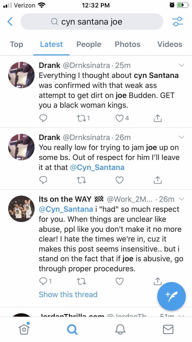Cyn Santana is the topic of discussion, after leaked audio of her and Joe Budden. The two were discussing their son, arguing, and Cyn Santana asked if he was going to drag her, again. Fans on Twitter have taken aim at Cyn Santana, going in on her, upset, and accusing her of leaking the audio to make Joe Budden look bad.